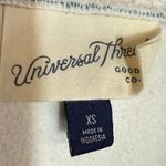Universal Threads Universal Thread XS Colorblock Faux Sherpa Jacket Green Floral Cream Cabincore Photo 7