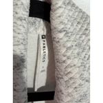 Fabletics Vanessa quilted Collar Cardigan Sweater Light Grey Marled Size Small Photo 4