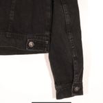 Free People NWT X Revolve Rumors Black Denim Jacket Size XS Photo 5