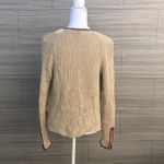 Lucky Brand  leather trim cardigan sweater Size Small Photo 5