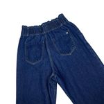 ZARA Blue Denim High Rise Slouchy Barrel Jeans Photo 5