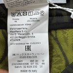 Max Mara Max Mara Cellula Logo Embroidered Jacquard Skirt Size 12 Black Green NWT Photo 10