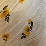 Rewind  Size Medium M Floral Sunflower Blouse Boho Stretchy Flowy Top Shirt Photo 3