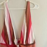 Aakaa  Striped Mini Dress Photo 1