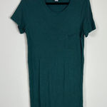 ANDIE The Waffle T-shirt Dress Loungewear in Dove Size Large Photo 0