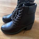 Top Moda  Dark Brown Combat Boots Photo 7