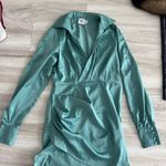 Princess Polly  Teal Mini Dress Photo 1