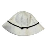 Banana Republic NWT  crème color rayon, wool blend ladies knit bucket hat Photo 2