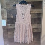 Tobi  Blush Lace Overlay Sleeveless Plunging Neckline Mini Dress, NWT Photo 9