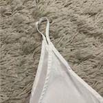 Free People  White Button-Down Tie Tank Camisole Size M Photo 5