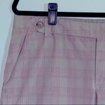 The North Face  vintage khaki with pink plaid Bermuda shorts. Size 12. VGUC Photo 1