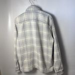 Hollister Jacket Medium Gray Woven Chunky Tartan Plaid Heavyweight Shacket Photo 1