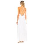 Tularosa  Brier Embroidered Dress in White Small New Womens Maxi Eyelet Long Gown Photo 1