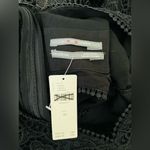 Anthropologie  Embroidered Lace Cutout Maxi Dress Size 10 Black NWT $270 Photo 3