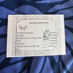 Vineyard Vines Printed Sankaty Margo Shirt Long Sleeves Dress Deep Blue M #2506 Photo 9