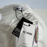 RE/DONE NWT  90s WHITE DAD HAT CAP Photo 5