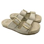 Haute Hippie  Nikki espadrille buckle slide sandals women’s Size 8M Photo 1