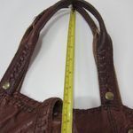 Lucky Brand Vintage  Italian Lamb Leather Boho Shoulder Bag Cognac HippieY2K 90s Photo 4