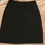 Anne Klein NNT Black Pull On Skirt size Large Photo 4