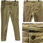 Universal Threads Universal Thread Khaki Tan Mid Rise Skinny Stretch Denim Lightweight Jeans Sz 6 Photo 1