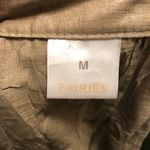 vintage green thin flowy blouse fairy earth Size M Photo 2