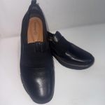 Baretraps  Garner Black Slip On Minimalist Wedge Loafer Sneaker Shoes Size 8.5 Photo 2