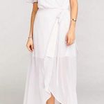 Show Me Your Mumu NWT Sophia wrap dress in soft lavender size small Photo 1