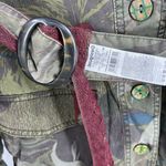 Desigual  Green Camo Floral Print Jacket Size 42 EU / 8 US New Photo 5