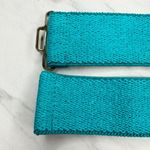 Blue Striped Stretch No Buckle Belt Strap Size XL Photo 2