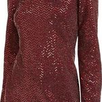 B Darlin Disco Red Sequin Bodycon Dress Photo 0