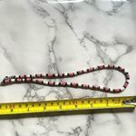 Pink and black puka shell necklace Photo 4
