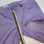 Gap 1969 Always Skinny Jeans Light Purple Denim Casual Pants Womens 32 Photo 6