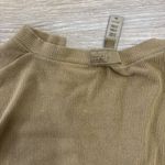 SKIMS  Ribbed Romper Size XS Henley Lounge Brown Long Sleeve Bodysuit Photo 5