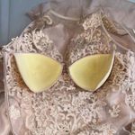 Clarisse  Blush Beaded Mermaid Gown | Size 5/6 Altered to XS | Prom Hoco Pageant Photo 7