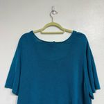 Maggie Barnes  Essentials Teal Short Sleeve Sweater Sz 2X Photo 6