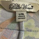 Pioneer‎ Woman kimono colorful open front L/XL Blue Photo 7