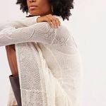 Free People Angel Wings White Crochet Knit Dress Photo 5