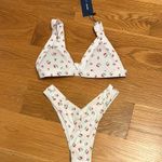 OneOne X Kamila Davies Cherry Print Bikini White Photo 0