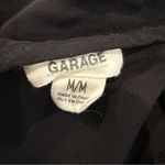 Garage  High Neck Mesh Overlay Sweetheart Neckline Mini Dress Womens Medium Black Photo 9