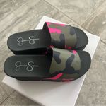 Jessica Simpson  Camo Slide Platform Sandals, Size 9, New in Box Photo 3
