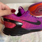 Nike  lunarglide 7 Vibrant Purple and Black Running Shoes Photo 3