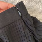 ZARA  black pleated shorts Photo 3