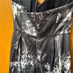 Sau Lee Olivia Strapless Long Maxi Gown Dress Floral Black Gray White 8 Photo 6