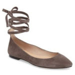 Vince Camuto Bevian Ballet Flats Womens 6.5 Strappy Feminine Fairycore Flirty Photo 0