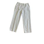 Island Shores White Linen Pants Large Photo 1