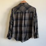 Rails  Pepper Plaid Button Down Shirt Olive Black Top Womens Size‎ S Photo 8