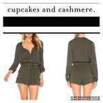 Cupcakes and Cashmere  GOODWIN ROMPER IN ARMY Photo 1
