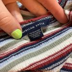 American Eagle Stripped Crop Top Photo 4