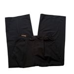 NWT, Banana Republic Black Flannel High Rise Wide Leg Trouser 780694, Sz 16 Photo 10