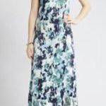 Nordstrom Watercolor Sleeveless Satin Midi Dress Size XXL Photo 4